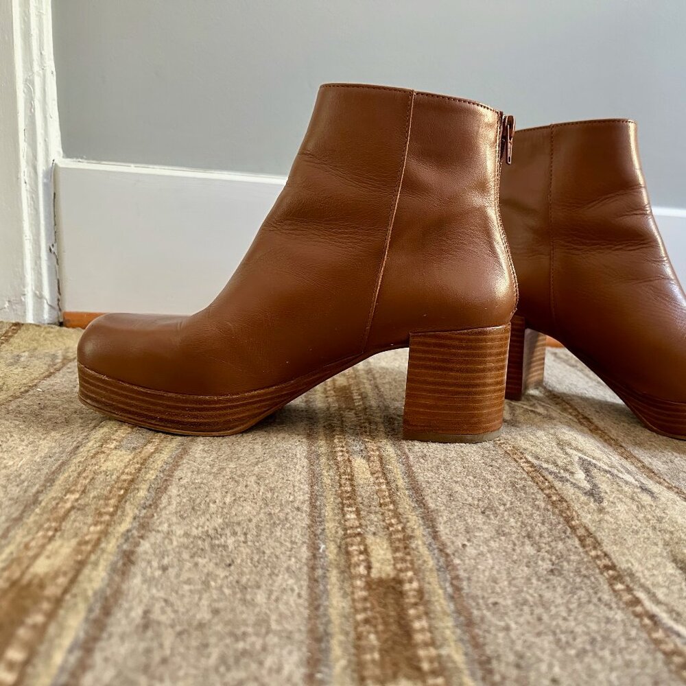 Intentionally Blank - SPEED PLATFORM BOOT- Tan